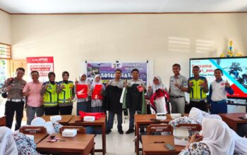 Asmo Sulsel Perkuat Edukasi Safety Riding bagi Siswa SMAN 10 Gowa Bersama Polres Gowa dan Jasa Raharja