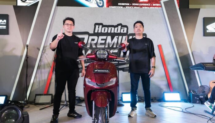 Asmo Sulsel Luncurkan Warna Baru Honda Stylo 160 Burgundy di Puncak HPMD 2026