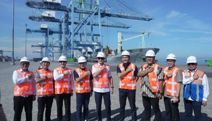 Pelindo dan Bank Mandiri Perkuat Kolaborasi Infrastruktur Pelabuhan di Makassar