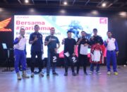 Asmo Sulsel Rayakan Sewindu HPCI Makassar Lewat Aksi Sosial dan Edukasi Safety Riding