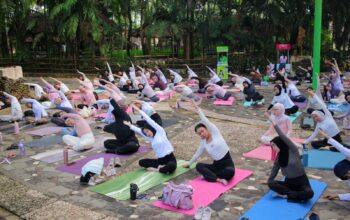 Bugis Waterpark Adventure Padukan Wisata dan Kebugaran Lewat Nature Yoga