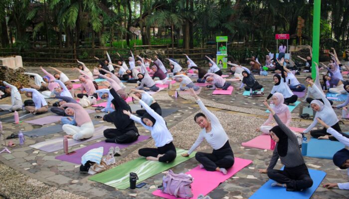 Bugis Waterpark Adventure Padukan Wisata dan Kebugaran Lewat Nature Yoga