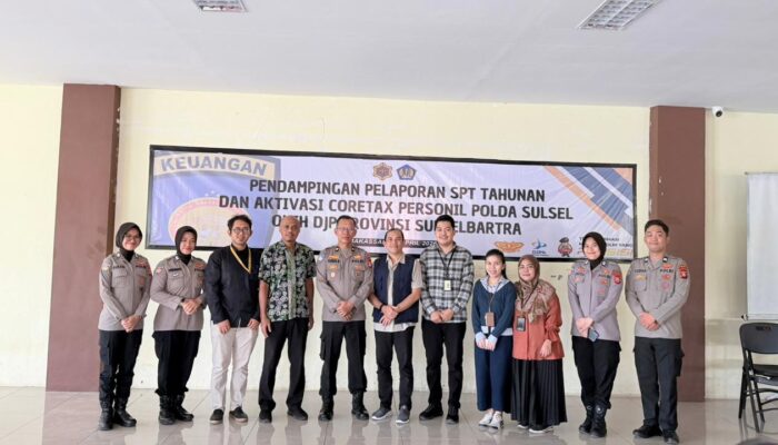Kolaborasi Polda Sulsel–DJP: Edukasi dan Praktik Langsung Pelaporan SPT Tahunan