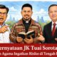 Pernyataan Jusuf Kalla Soal Ajaran Agama Picu Sorotan, Tokoh Ingatkan Risiko Narasi di Ruang Publik