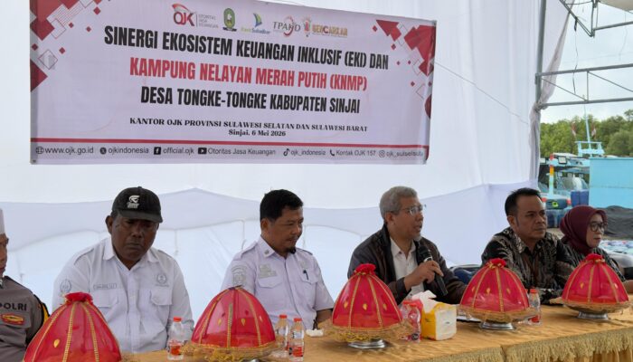 OJK Sulselbar Perkuat Ekosistem Keuangan Inklusif bagi Nelayan di Sinjai