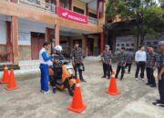 Asmo Sulsel Edukasi Safety Riding Siswa SMK Tri Tunggal 45 Makassar, Hadirkan Praktik Langsung dengan Honda Icon-e