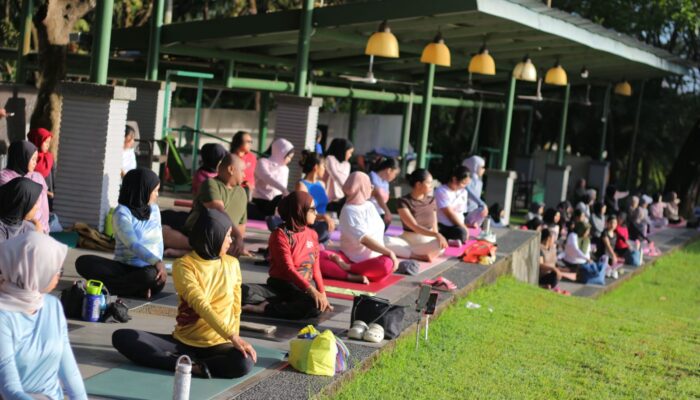 Bukit Baruga Rayakan HUT dengan Yoga dan Matcha Session Bernuansa Harmony and Wellness
