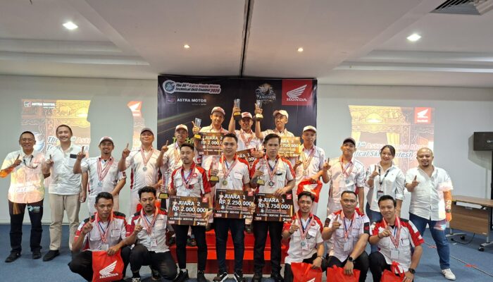 Asmo Sulsel Gelar Final Technical Skill Contest 2026, Uji Kompetensi Mekanik dan Service Advisor Terbaik AHASS
