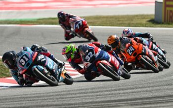 Ramadhipa Impresif, Melesat Raih Podium Perdana di Moto3 Junior Barcelona