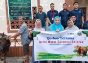 Asmo Sulsel Salurkan Hewan Kurban untuk Masjid Darul Intiqal di Momentum Idul Adha 1447 H
