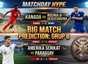 Analisis Prediksi Skor Piala Dunia 2026 Kanada vs Bosnia dan Amerika Serikat vs Paraguay