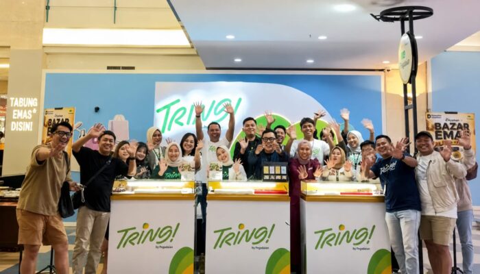 Pegadaian Area Makassar 1 Dorong Investasi Emas Digital Lewat Tring It Up di Mall Ratu Indah