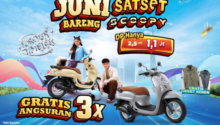 Juni Satset Pakai Honda, Asmo Sulsel Hadirkan Beragam Promo Menarik untuk Berbagai Tipe Sepeda Motor Honda