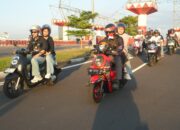 Riding, Kreativitas, dan Kebersamaan Jadi Warna Scoopy Riding Asmo Sulsel di Makassar