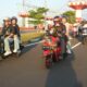Riding, Kreativitas, dan Kebersamaan Jadi Warna Scoopy Riding Asmo Sulsel di Makassar