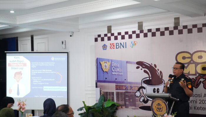 Bea Cukai Makassar Perkuat Kepatuhan Ekspor Melalui Coffee Morning Bersama Pelaku Usaha