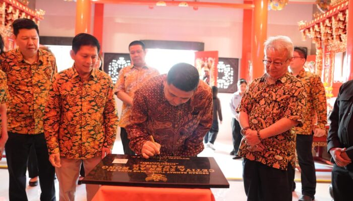 Peresmian Cetiya Zhen An Kong, Wali Kota Makassar Tekankan Toleransi sebagai Fondasi Investasi dan Kemajuan Kota