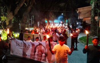 Sambut Tahun Baru Islam 1448 H, Bukit Baruga Gelar Pawai Obor Penuh Makna