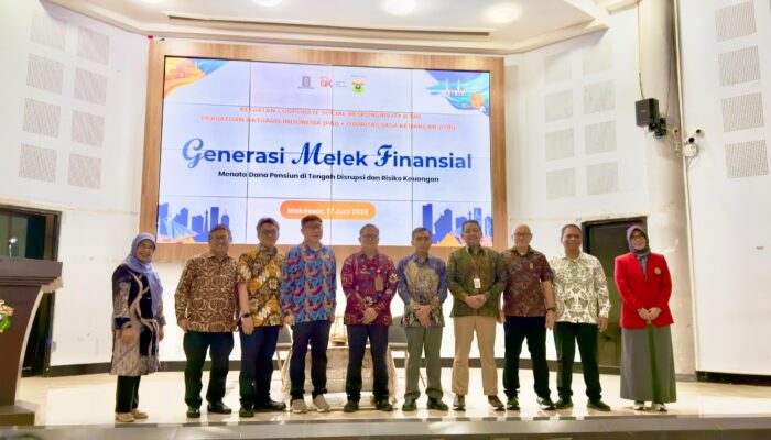 OJK Sulselbar dan Persatuan Aktuaris Indonesia Dorong Generasi Muda Menyiapkan Masa Depan Keuangan Sejak Dini