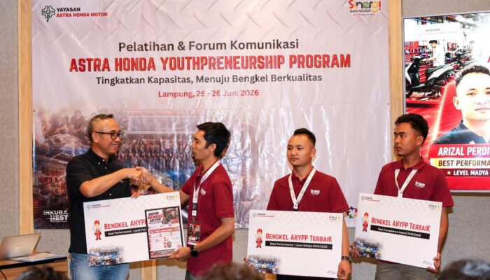 Bengkel Binaan Yayasan AHM Raup Omzet Rp7,9 Miliar, Perkuat Ekonomi Daerah