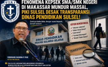 Fenomena Kepala Sekolah SMA-SMK Negeri di Makassar Mundur Massal, PIKI Sulsel Desak Transparansi Dinas Pendidikan