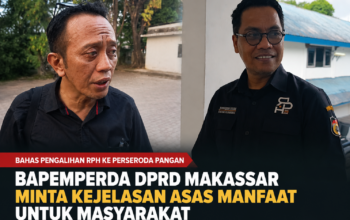 Bahas Pengalihan RPH ke Perseroda Pangan, Bapemperda DPRD Makassar Minta Kejelasan Asas Manfaat untuk Masyarakat