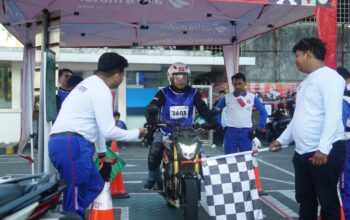 Asmo Sulsel Cetak Duta #Cari_Aman Lewat Safety Riding Competition 2026