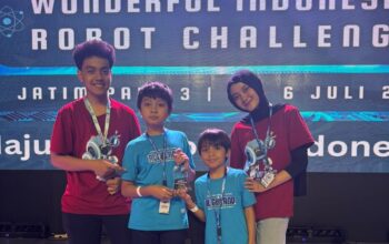 Tim AeroX SD Islam Athirah 2 Bukit Baruga Juara 1 Robotik Nasional WIRC 2026
