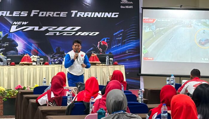 Asmo Sulsel Bekali Sales Honda dengan Edukasi Safety Riding Jelang Peluncuran New Honda Vario Evo 160