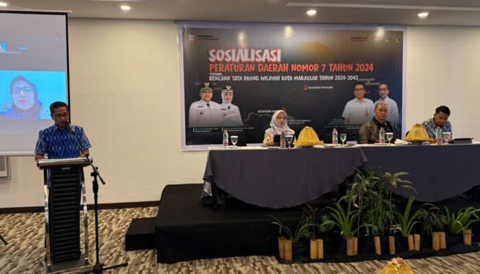 Distaru Makassar Sosialisasikan Perda RTRW 2024–2043 kepada Seluruh Pemangku Kepentingan