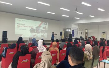 Company Visit Asmo Sulsel Hadirkan Edukasi Safety Riding untuk Karyawan Indofood
