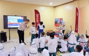 Hari Anak Nasional, AHM Edukasi Ribuan Anak tentang Keselamatan Berlalu Lintas