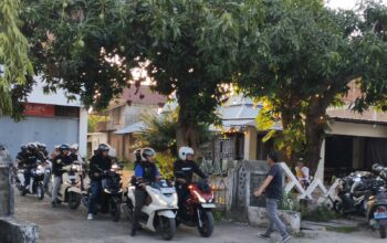 Asmo Sulsel Ajak Dealer dan Finance Company Keliling Pinrang Naik Motor Honda