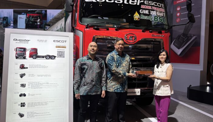Quester Model Year 2026 Resmi Mengaspal, UD Trucks Bidik Produktivitas Logistik