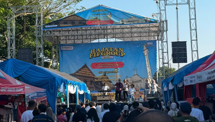 Asmo Sulsel dan FIFGroup Hadirkan Hajatan FIF Penuh Hiburan dan Kepedulian Sosial