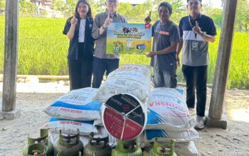 Asmo Sulsel dan FIFGroup Bantu Petani Sidrap Hadapi Kekeringan