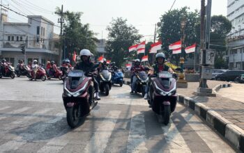 Ribuan Bikers Honda PCX Rayakan Kemerdekaan Lewat Convoy Merdeka