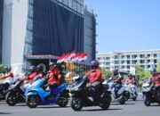 Asmo Sulsel Padukan Convoy, Safety Riding dan Aksi Sosial