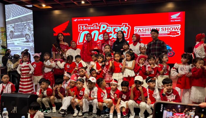Honda Parade Merdeka Ramaikan HUT RI ke-81 di AMEC