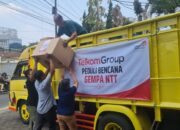 TelkomGroup Perkuat Konektivitas dan Bantuan Pascagempa NTT