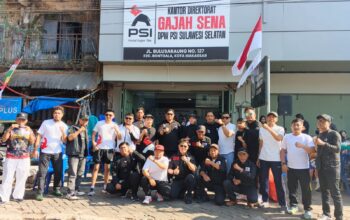 Semangat Kemerdekaan, Gajah Sena PSI Makassar Perkuat Soliditas Kader