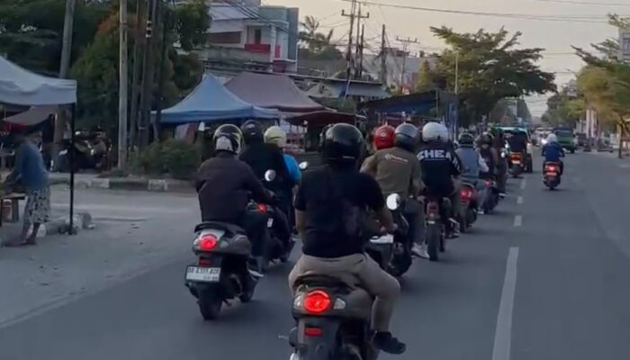 Touring Merah Putih Asmo Sulsel Pererat Sinergi di Pinrang
