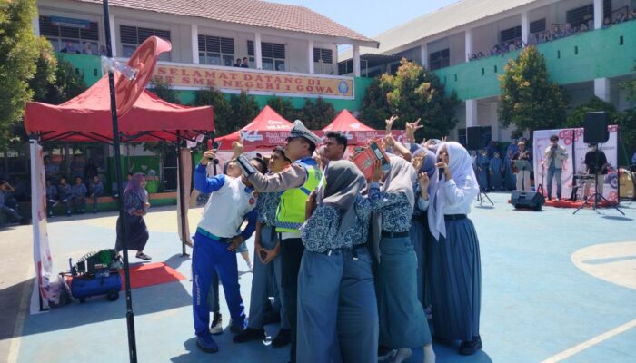 Honda Hype School Sapa Pelajar Makassar, Gabungkan Kreativitas dan Edukasi Safety Riding