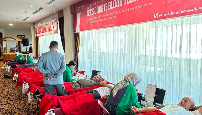 Swiss-Belinn Panakkukang dan PMI Sulsel Kumpulkan 135 Kantong Darah Lewat Aksi Kemanusiaan