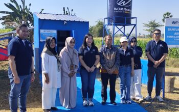 Sumur Tenaga Surya WOM Finance Bantu Warga dan Petani Gowa
