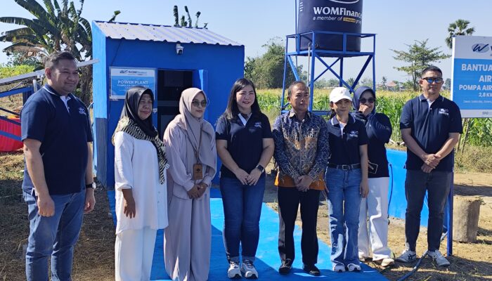 Sumur Tenaga Surya WOM Finance Bantu Warga dan Petani Gowa