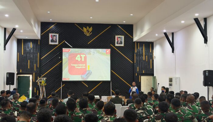 Edukasi Safety Riding Asmo Sulsel Hadir di Mapomdam