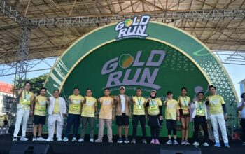Gold Run Pegadaian Makassar Padukan Olahraga, Edukasi Keuangan, dan Kepedulian Lingkungan