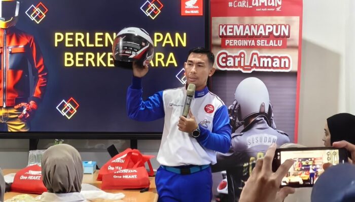 Asmo Sulsel Bekali 40 Karyawan Jordan Bakery Edukasi Safety Riding