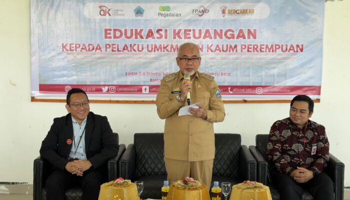 OJK Perkuat Literasi Keuangan Masyarakat Bantaeng melalui Program GENCARKAN